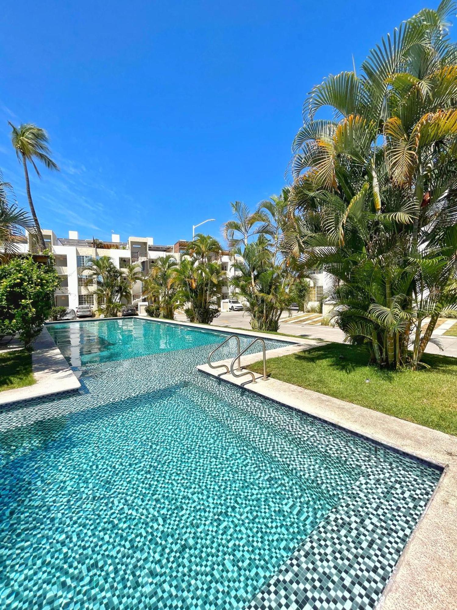 Departamento Con Alberca A 5 Min De Playa! Apartment