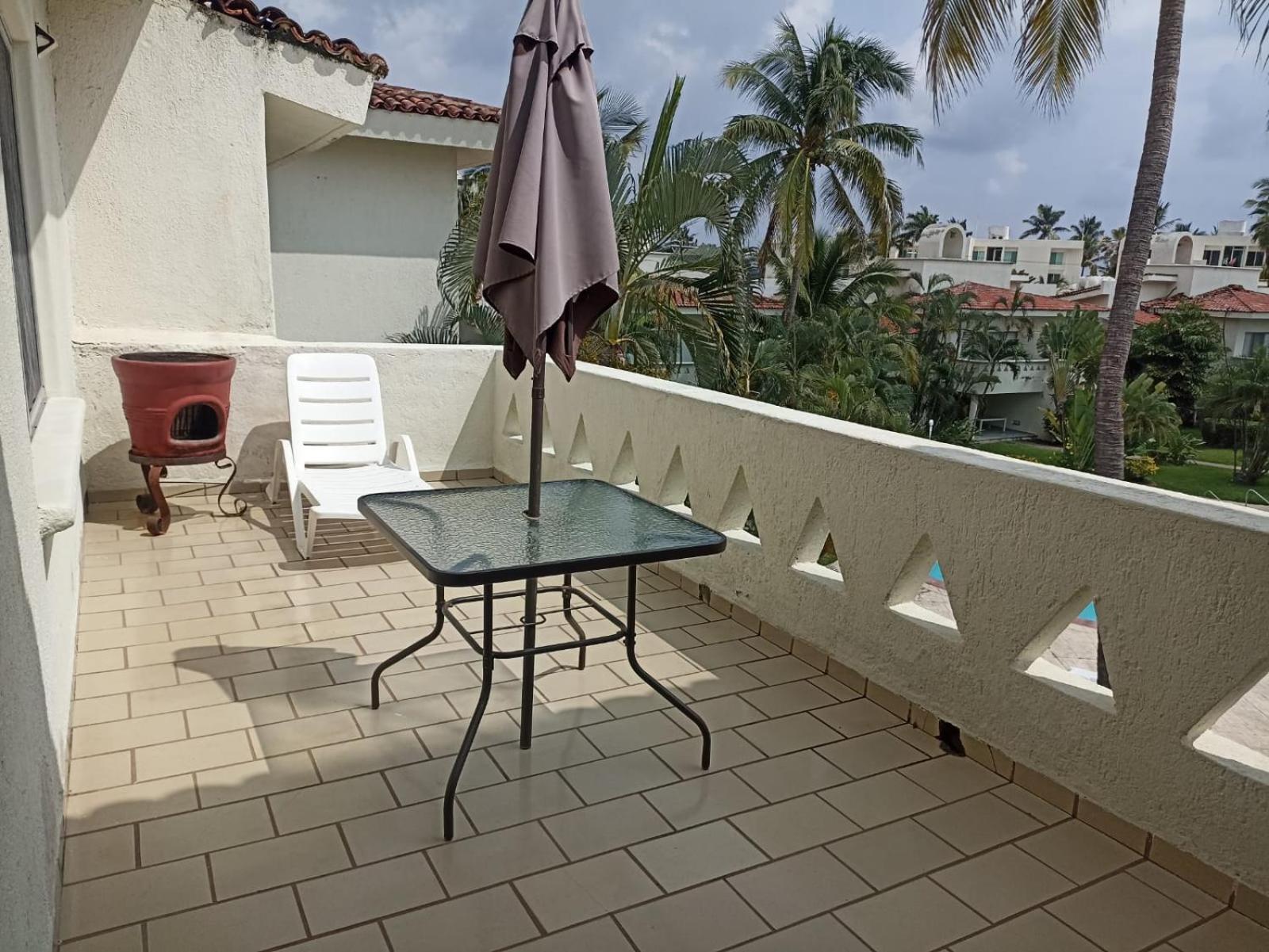 Apartamento Hermoso En Con Alberca Y Cancha De Tenis, Ideal Relajarse Y Disfrutar De Escapada Tranquila En El Paraiso Tropical